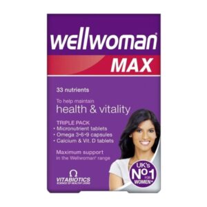 Vitabiotics - Wellwoman Max - 84 Tabs/Caps - With 33 Nutrients -