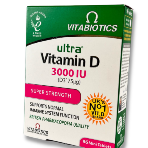 Vitabiotics - Ultra Vitamin D - 3000IU - 96 Tablets