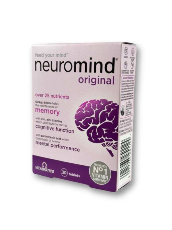 Vitabiotics Neuromind Original - Iron Zinc Iodine Mental Performance -
