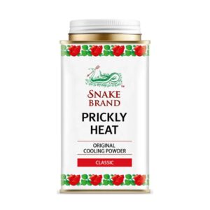 Snake Brand Prickly Heat Classic Cooling Powder-140g Cooling Relief