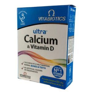 Vitabiotics Ultra Calcium & Vitamin D For Bones And Teeth - 30 Tablets