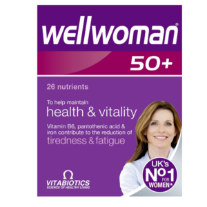 Vitabiotics Wellwoman 50+ Plus -Advanced Vitamin Mineral Supplement - 30 Tablets