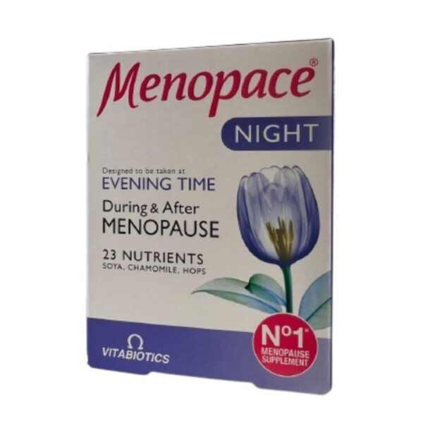 Vitabiotics Menopace Night Advanced Supplement - 30 Tablets