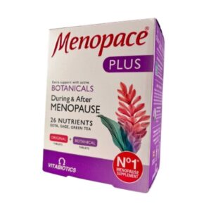 Vitabiotics Menopace Plus Botanicals - 56 Vegetarian Tablets