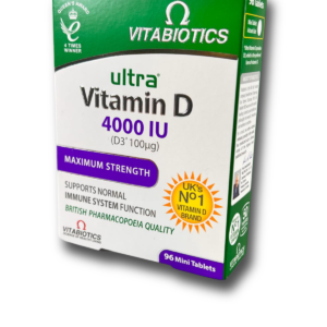 Vitabiotics - Ultra Vitamin D - 4000IU - 96 Mini Tablets