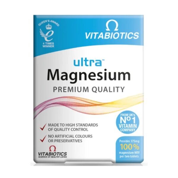 Vitabiotics Ultra Magnesium Premium Quality 60 Tablets -