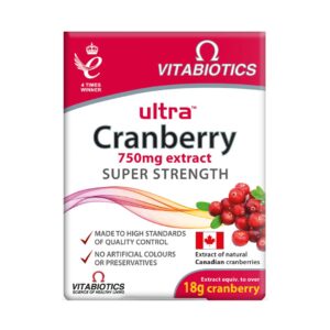 Vitabiotics Ultra Cranberry 750mg Extract - 30 Tablets -