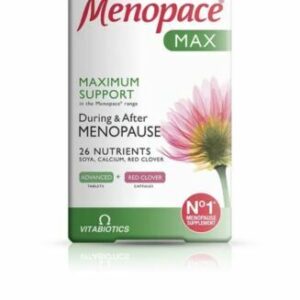 Vitabiotics Menopace Max 84 Tablets Capsules Supports Menopause