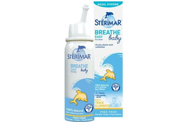 Sterimar Baby Nasal Hygiene Spray 50ml - Clears and Unblocks Nasal Canal