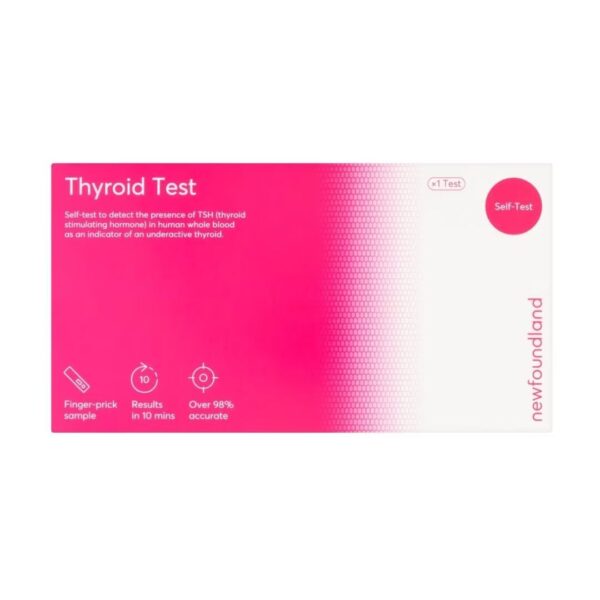 Newfoundland Thyroid Home Test Kit - A Rapid Self-Test For Detection Of Human