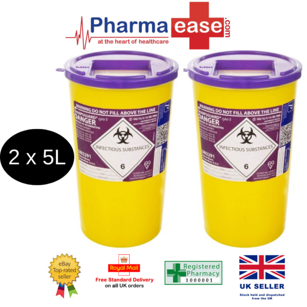 Sharpsguard Purple ( 2 x 5 Litre) Multi pack