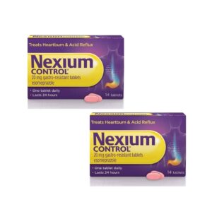 Nexium Control 20mg Gastro-Resistant Tablets - 2 x 14 Tablets -