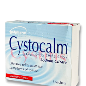 Cystocalm Cystitis Relief Urinary Tract Bladder Infection UTI Sodium Citrate 4g