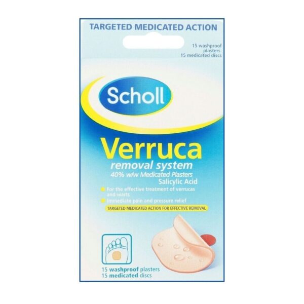 Scholl Verruca Removal System - 15 Plasters