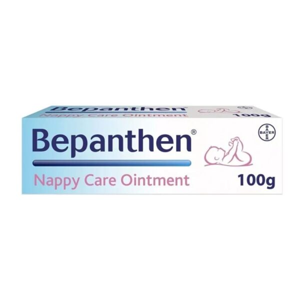 Bepanthen Nappy Care Ointment - 100g- Soothes/Protects The Baby Skin -
