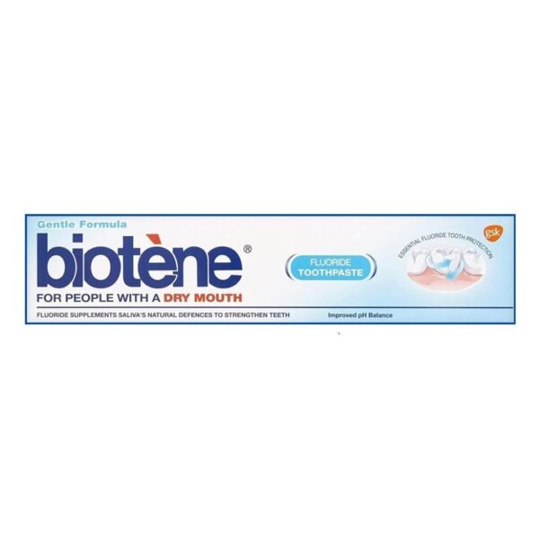 Biotene Toothpaste Dry Mouth 100ml - Helps Provide Essential Tooth Protection -