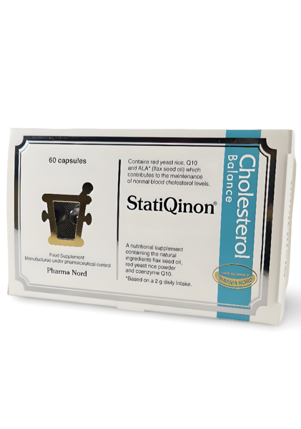 Pharma Nord StatiQinon - 60 Caps - Helps Maintain A Natural Cholesterol Balance-
