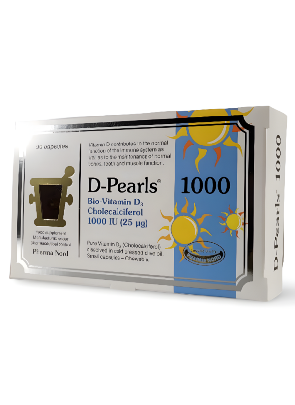 Pharma Nord Bio-Vitamin D3 1000 IU - 90 Capsules - A Dietary Supplement -