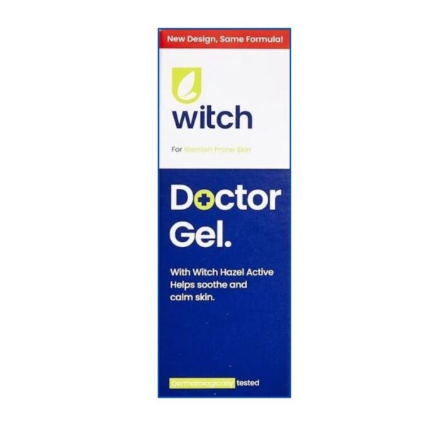 Witch Doctor Gel 35ml - Helps Calm/Soothe Skin-Treats/Tones Skin & Closes Pores