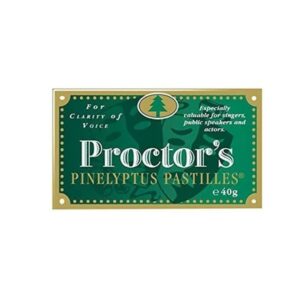 Proctors Proctor's Pinelyptus Pastilles For Clarity Of Voice - 40g