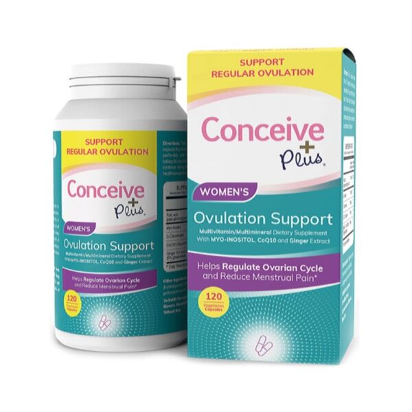 Conceive Plus - Women's Ovulation Support - 120 Vegetarian Capsules -