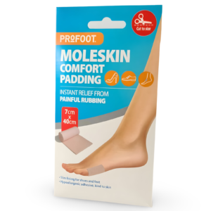 Profoot Mole Skin Comfort Padding -Relieves Friction, Alleviates Pain, Protects-