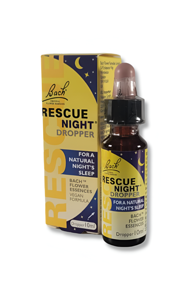 Nelsons Bach Night Rescue Remedy Dropper 10ml-Encourages A Natural Night's Sleep