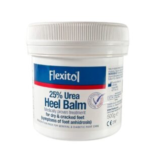 Flexitol Rescue Heel Balm 485g Tub - Dry & Cracked Skin Moisturising Foot Cream