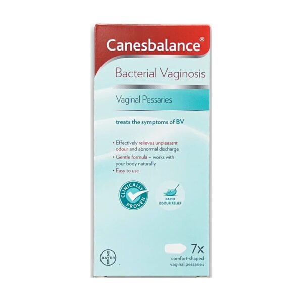 Canesbalance Vaginal Pessaries | Bacterial Vaginosis Symptom Treatment |
