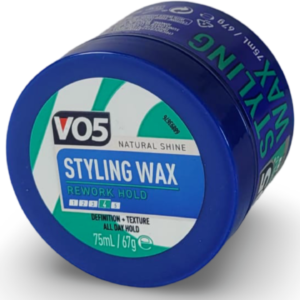 VO5 Styling Wax-75Ml-Provides Long-Lasting Controlled Hold For Natural Hairstyle
