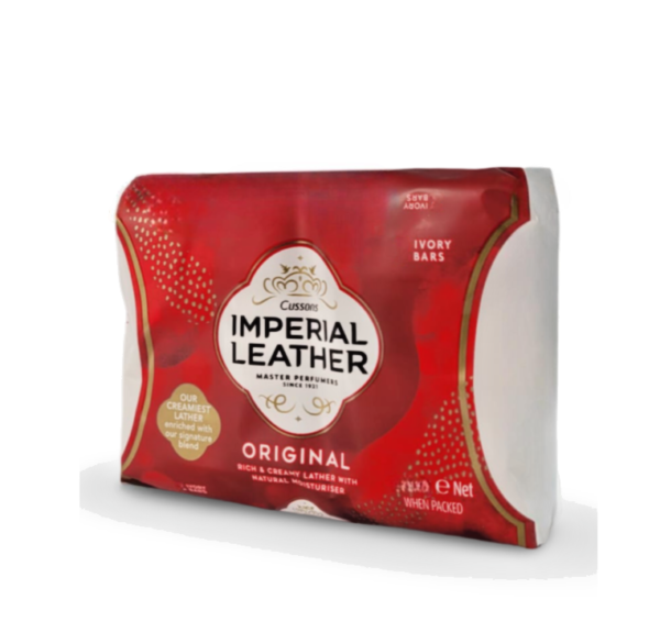 Imperial Leather Bar Soap - Pack Of 4 - A Classic Cleansing Bar -