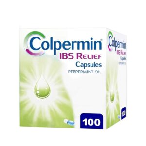 Colpermin IBS Relief-100 Caps - Treats IBS/Eases Painful Stomach Cramps/Bloating