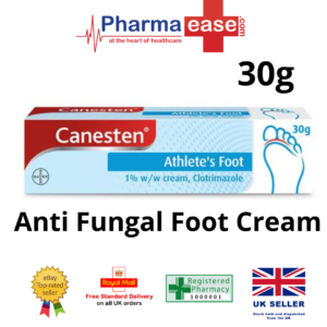 Canesten Athletes Foot Dual Action Cream 30g