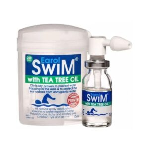 Earol Swim Tea Tree Oil 10ml - Prevents Swimmer's Ear And Trapped Water -