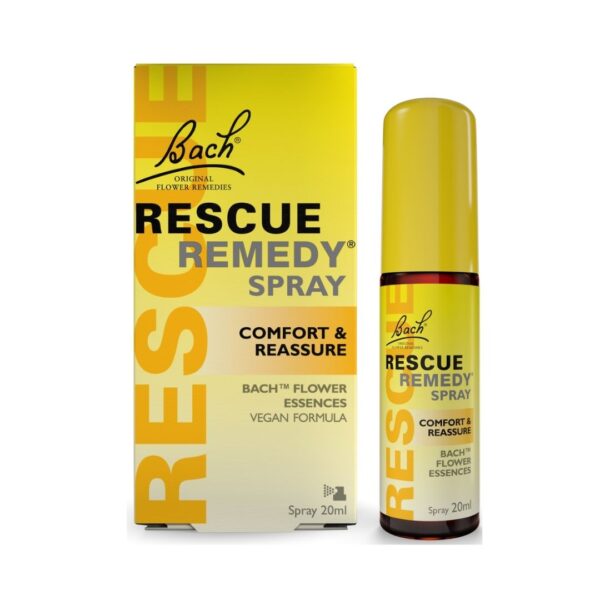 Bach Rescue Remedy Spray 20ml - Relieves Your Stress Naturally -