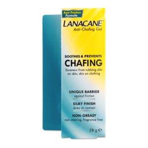 LANACANE Anti Chafing Gel 28g Anti-Friction Cream Thigh Rubbing Running Exercise