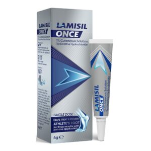 Lamisil Once 4g Single Dose Athletes Foot Relief from Itching and Burning