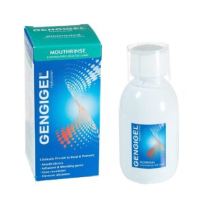 Gengigel - Mouthrinse - 150ml - Stops Any Minor Bleeding, Soothes Soreness -