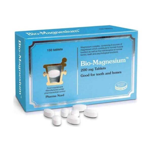 Pharma Nord Bio-Magnesium 200mg Mineral Supplement - 150 Tablets