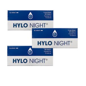 Hylo Night Vitamin A Eye Ointment Preservative Free 5g x 3 -