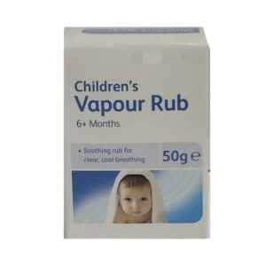 VapoRub 50g Pack - Provides The Sensation Of Clear, Cool Breathing-For 6+ Months