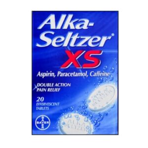 Alka-Seltzer XS - 20 Effervescent Tablets
