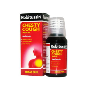 Robitussin Chesty Cough Non-Drowsy Medicine - 100 ml - Loosens Mucus - Soothing
