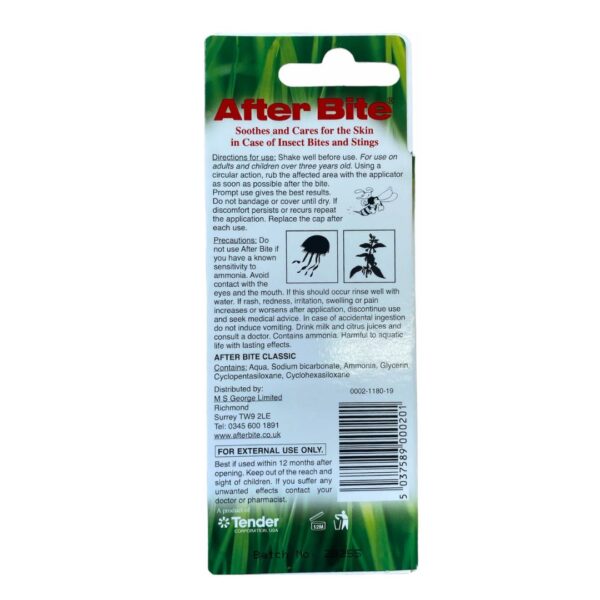 After Bite Classic Handy Pen For Insect Bites Stings Mosquito Bee Wasp - 14ml - Image 2