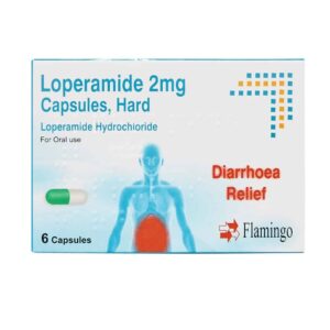 Loperamide 2mg -An Anti-Diarrhoea Treatment-6 Hard Capsules.