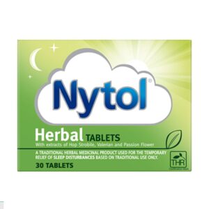 Nytol Herbal Good Sleep Aid Tablets - Insomnia Sleeping Natural - 30 Tablets