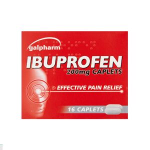 Ibuprofen 200mg 16 Capsules - Pain Relief