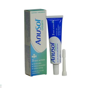 Anusol Cream | Relieves discomfort Itching & pain | Shrinks & Soothes (43g)