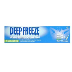Deep Freeze Pain Relief Cold Gel - 35g |COOLING | SPRAINS | JOINT | MUSCLE |