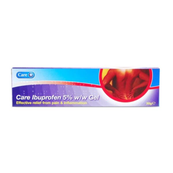 Care Ibuprofn 5% W/W Gel 100g | Effective Relief From Pain & Inflammation